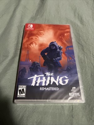 The Thing Remastered Nintendo Switch Brand New Sealed
