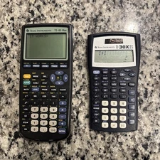 Texas Instruments TI 83 Plus Graphing Calculator Dark Grey **plus Extra**