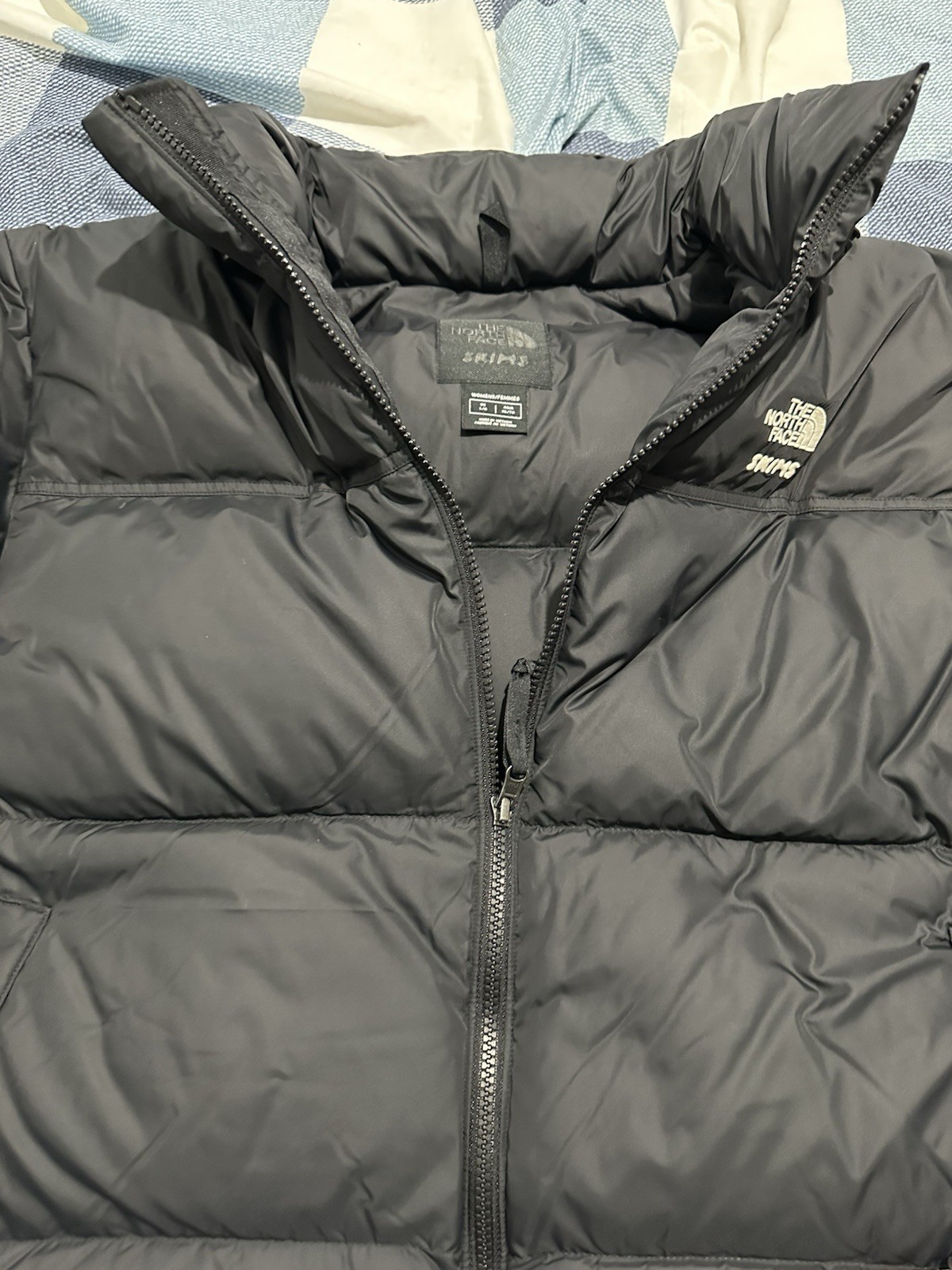 The North Face x Skims 1996 Nuptse Puffer Black Womens L BNWT Rare Sold Out image 7
