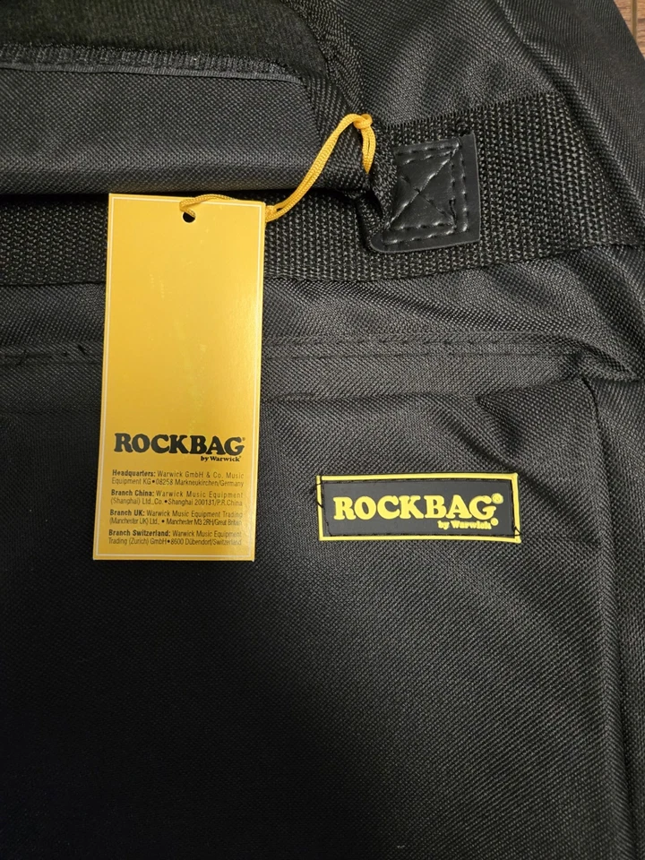 ROCKBAG by WARWICK Guitarra de Concierto Suave DURADERO Estuche de Transporte Negro Correas para el Hombro Foto 2 de 4