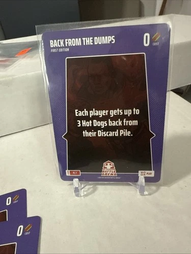 2024 Bo Jackson Battle Arena PLAY CARD # PL-7 Back From The Dumps