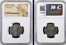 Roman Emperor Claudius I 41-54AD Ancient NGC Genuine Certified Coin Dupondius