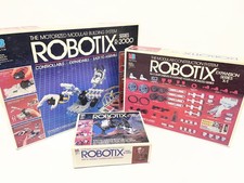 ROBOTIX R-2000, X-1, R-310 - TESTED  - Milton Bradley 1985 - See Video 