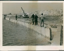 1963 Seward Co Dredging Tampa Bay For Bayfront Center Construction 6X8 Photo