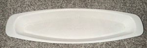 George Foreman Drip Tray Grease Catcher 12.5" X 3.5" X 1" White Original OEM