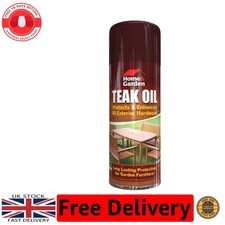 Teak Oil Spray for All Weather Conditions – 400ml Hardwood & Softwood Care 24.88 per litre
