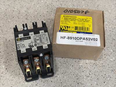 Square D Schneider 8910DPA53V02 Definite Purpose Contactor - 3 Pole *NEW IN BOX*