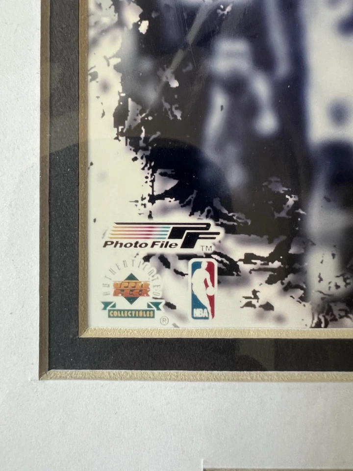 1998 Limited Edition UD Michael Jordan Last Shot Print Delta Floor Piece /23,000 - Image 3 of 4