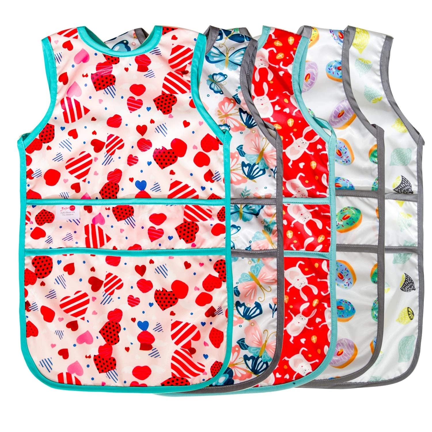 Mess Proof Baby Bibs for Eating Waterproof Toddler Bibs 2-4 Years Soft Machin...
Opens in a new wind