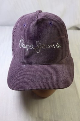 PEPE JEANS HUT GR. L MÜTZE HAT CAP SPORT DAMEN VERSTELLBAR SAMT