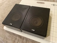 Canton GLE 40 F Vintage Black Bookshelf Speaker Pair Made in West Germany