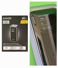 Anker Prime 20,000mAh 200W 3-Port Power Bank with Smart Display
