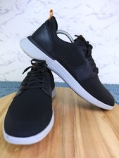 IZOD Bannister Memory Foam Lace-Up Black Tan Nice Casual Shoes 1800415 Men Sz 11
