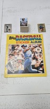 1981 TOPPS Baseball Stick We Albuw With Cards