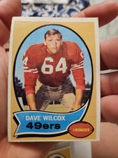 1970 Topps Dave Wilcox    #57 San Francisco 49ers
