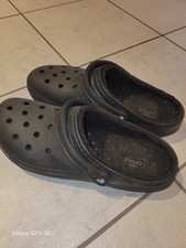 Croc Fur Lined Slides