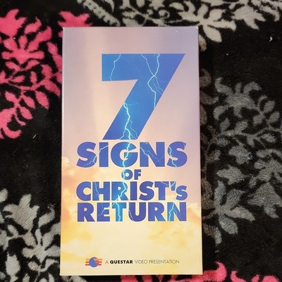 Questar 7 Signs of Christ's Return VHS 1994 NTSC NR Religious Edmund Purdom