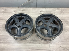 1999-2000 Mazda Miata Oem 14x6 4x100 40 5 Spoke Black Wheel Set Of 2 Nb 99-00