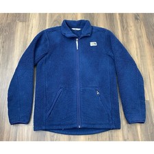 Youth Boy's The North Face Campshire sherpa fleece full zip-up jacket coat XL