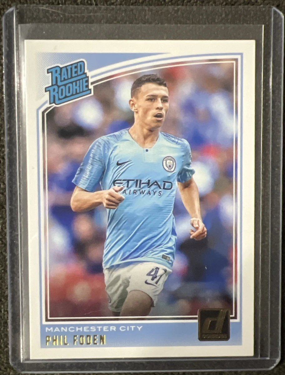 25+ Panini Donruss Phil Foden #179 Trading Card 2018-19 for sale
