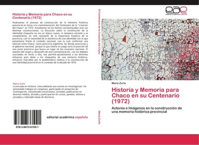 Maria Zurlo | Historia y Memoria para Chaco en su Centenario (1972) | Buch