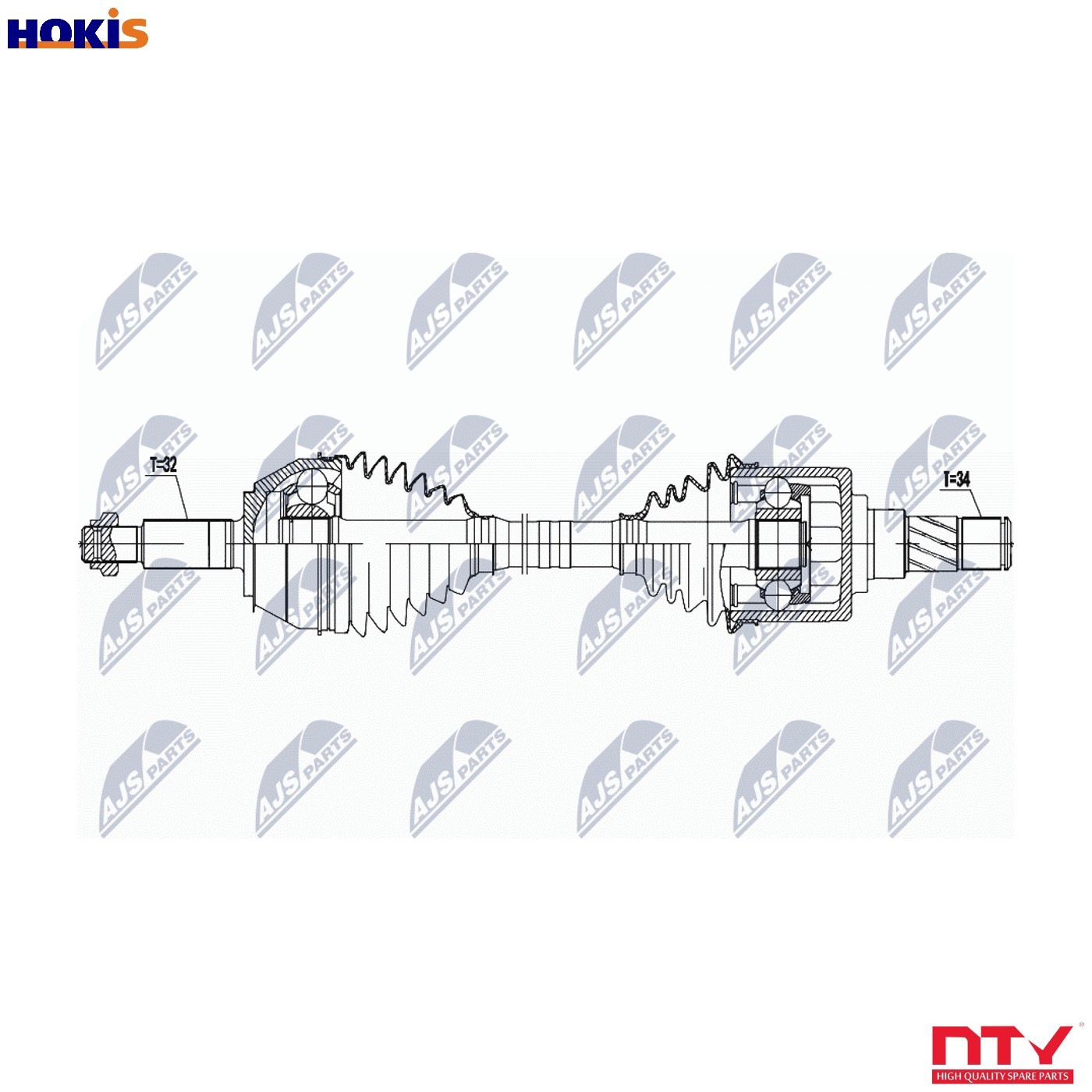 NPW-NS-132 NTY Drive Shaft - Image 2