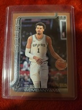 2025-26 Topps - Victor Wembanyama #195 Gold 1026/2025