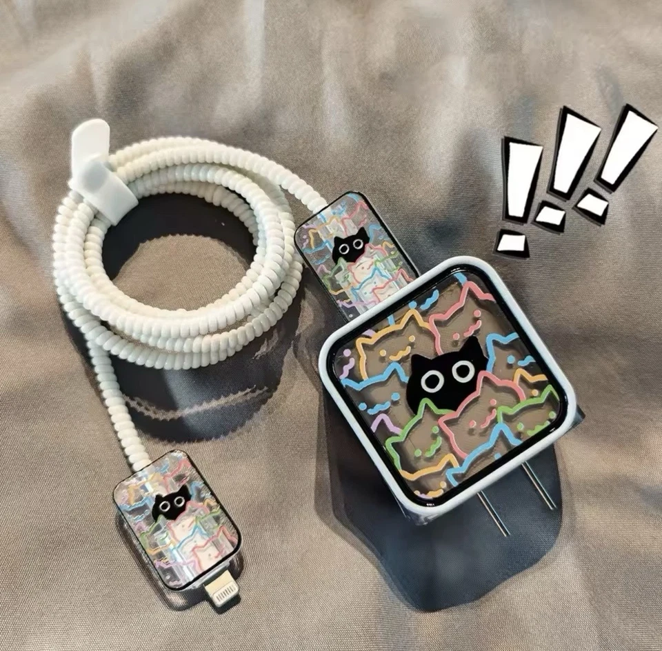 Cute Fast Charger and Cable Protector for iPhone 18W 20W | Charger Not Included - Image 3 of 3
