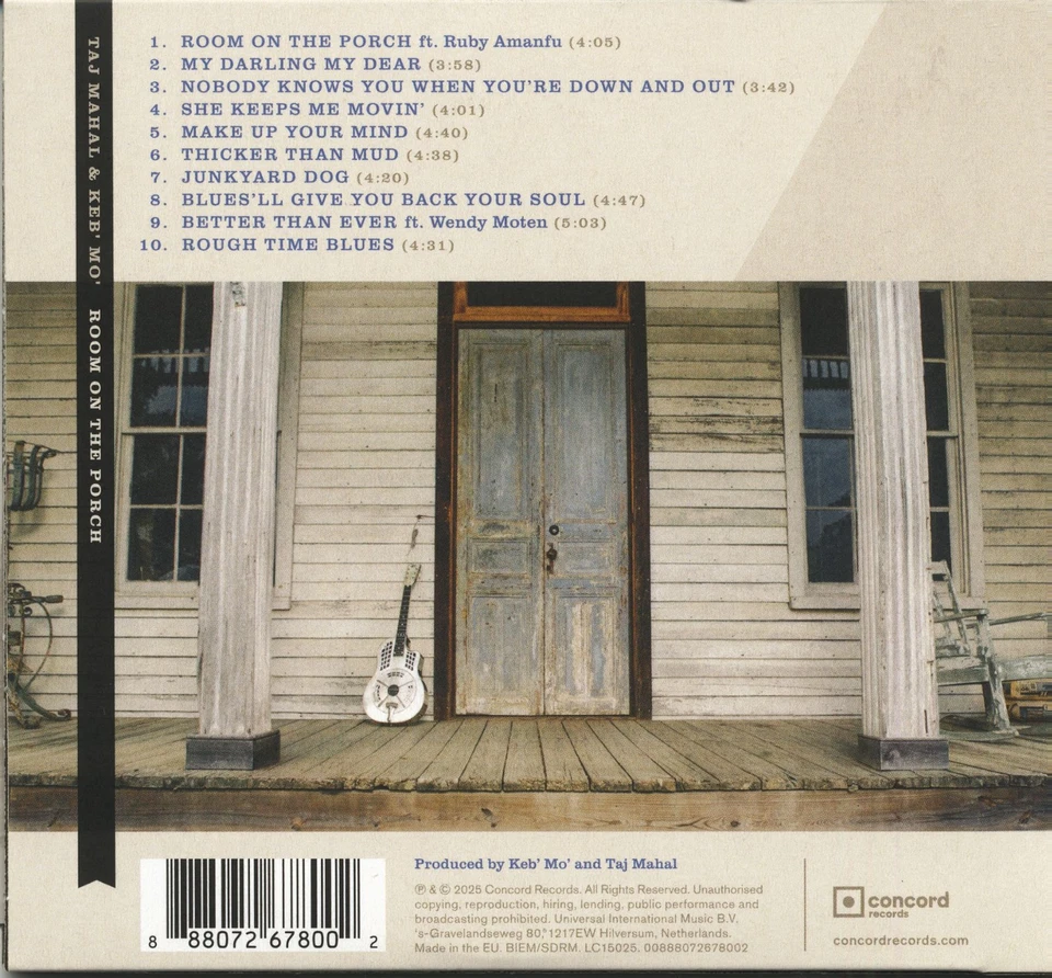 Taj Mahal & Keb Mo Mahal - Room On The Porch (CD) - The Blues - Bild 2 von 3