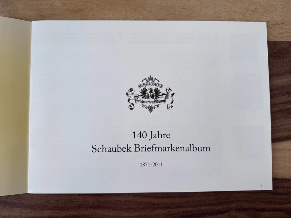 Schaubek-Verlag Leipzig Schaubek Chronik 140 Jahre Philatelie 1871–2011 - Bild 2 von 4
