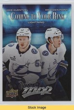 2025-26 Upper Deck MVP Coming to Your Rink Jake Guentzel Brayden Point READ 0it0
