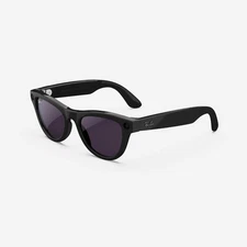 Refurbished Ray-Ban Meta Skyler (Gen 1), Shiny Black / Clear to Amethyst Transit