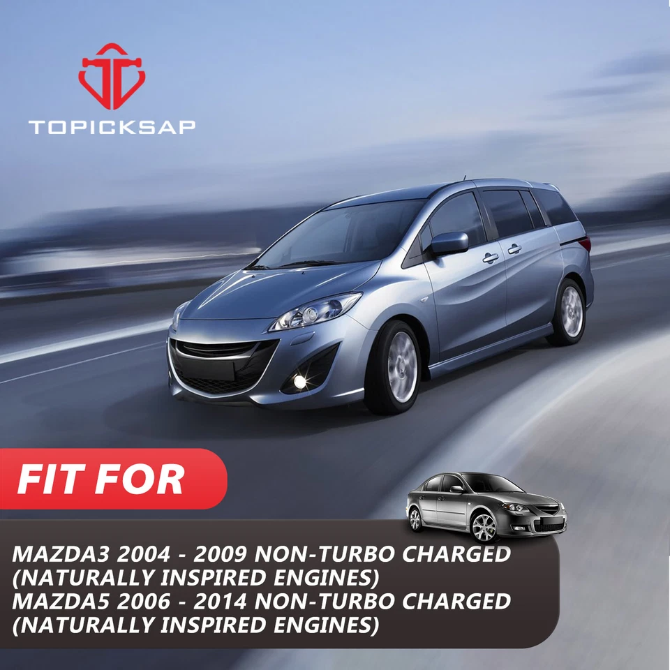 Juego de suspensión de brazo de control delantero inferior derecho derecho derecho 12 piezas para Mazda 3 5 2004-2009 Foto 2 de 4