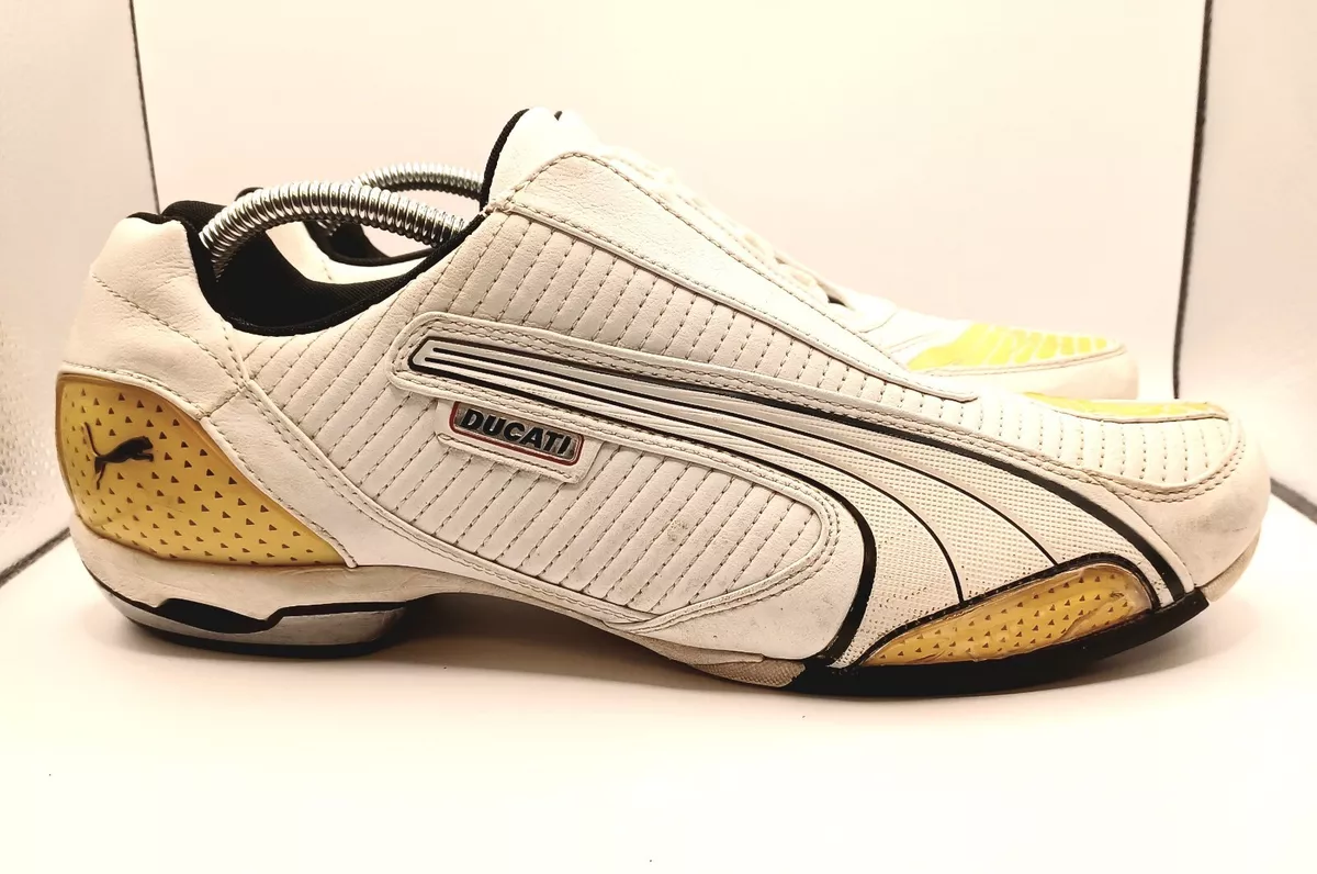 Size Testastretta Ducati Men Driving Athletic Shoe Sneaker White eBay