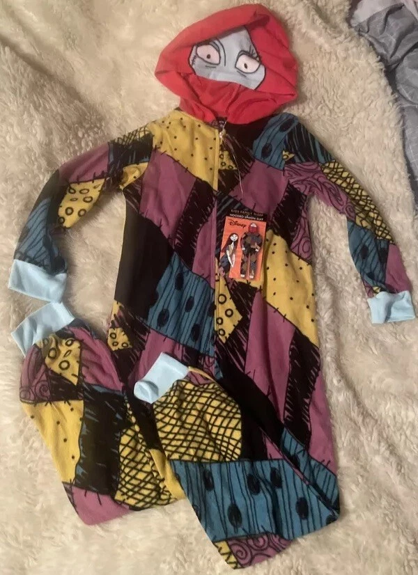 Disney Pesadilla antes de Navidad Sally niños pijama de una pieza traje de unión 6-NUEVO SIN ETIQUETAS Foto 3 de 4