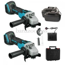4 Speed Brushless Electric Angle Grinder Cordless Woodworking Power Tool 125mm