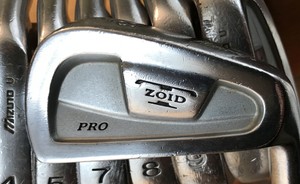 MIZUNO-T-ZOID-PRO-4-PW-FORGED-IRONS-U-STAMP-RH-1999-VINTAGE