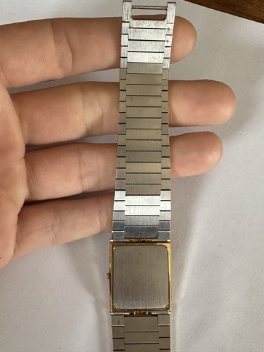 VINTAGE Seiko Lassalle Watch Unisex Ultra Slim GOLD Tone 6730-5489 - Picture 8 of 11