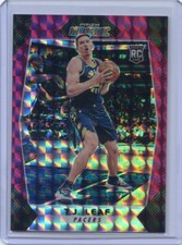 2017-18 Panini Mosaic Prizm T.J. TJ LEAF RC Purple Card No 74 #/99 ROOKIE PACERS