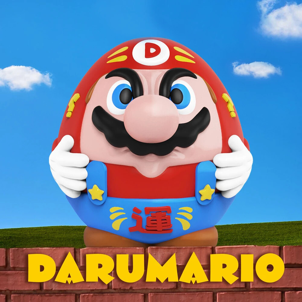 mighty jaxx Darumario by Juce Gace ダルマリオ Mighty Jaxx DARUMARIO JUCE GACE VINYL- Brand New ULTRA RARE