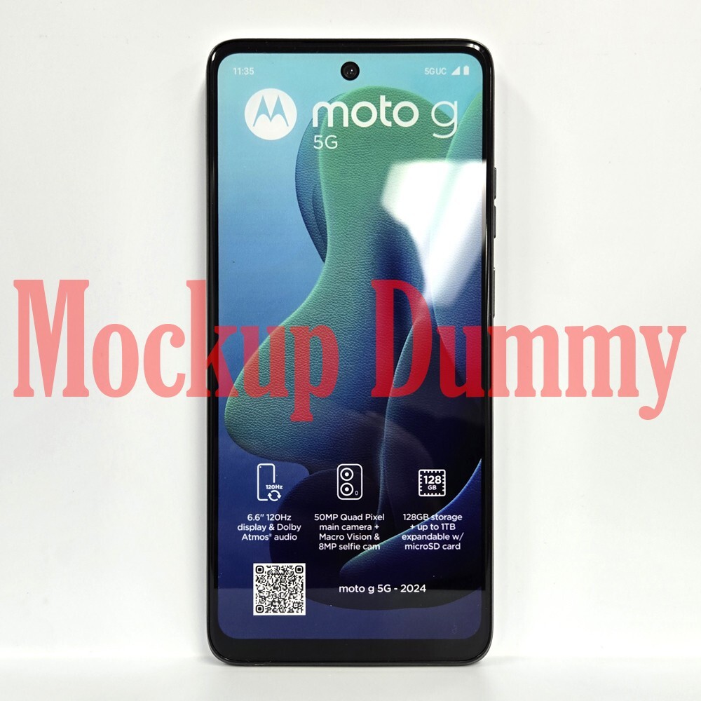 Official Motorola MOCKUP DUMMY 2024 - EDGE 5G, G 5G, G Power 5G, G