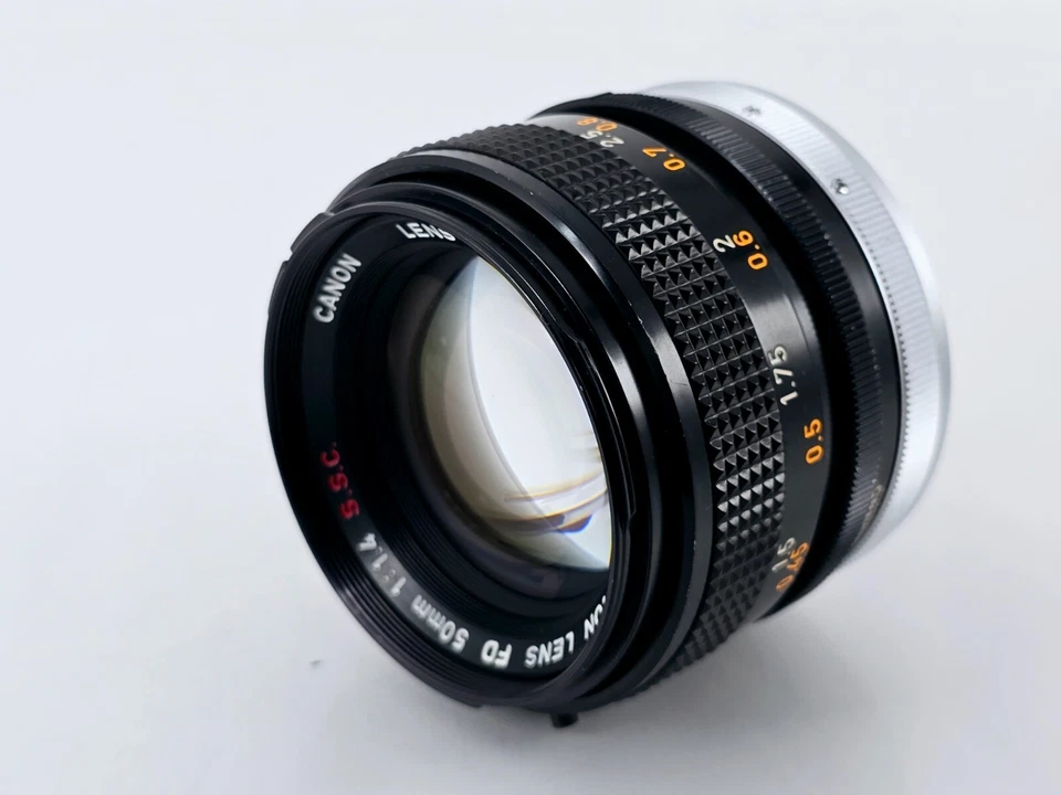 🌸[Excellent+++++] Canon FD 50mm F1.4 s.s.c. ssc Standard MF Lens From Japan - Image 2 of 4