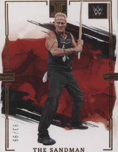 ECWプロレスカード サンドマン ECW Sandman auto card signed wwe aew hak wcw | eBay