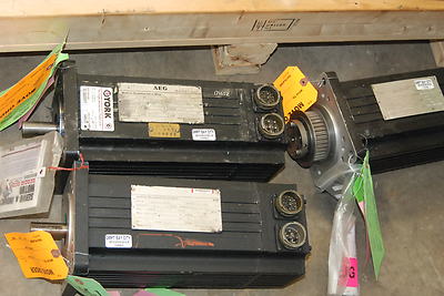 AEG, Modicon Brushless, 563K-AC0-F0V0, Servo Motor, Repaired By York