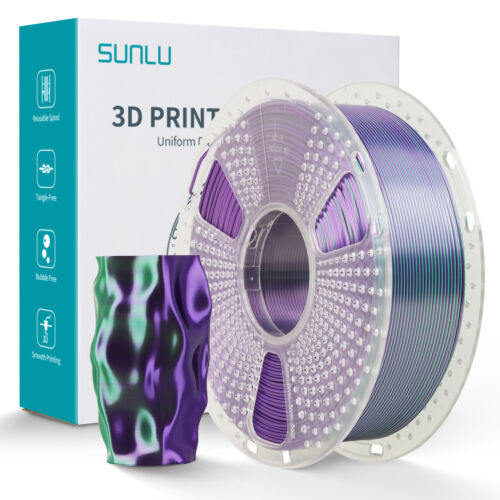 (ACQUISTA 3 RICEVI 2 GRATIS, aggiungi 5) SUNLU PLA+2.0/PLA/SILK/ABS/PETG Filamento 3D 1KG 1,75mm - Foto 159 di 180