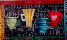 Cappuccino Hug In A Mug Friends Brew Espresso Coffee  - MAGNET
