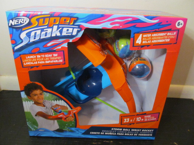 Nerf Super Soaker Storm Ball Wrist Rocket for Ages 6+ | eBay
