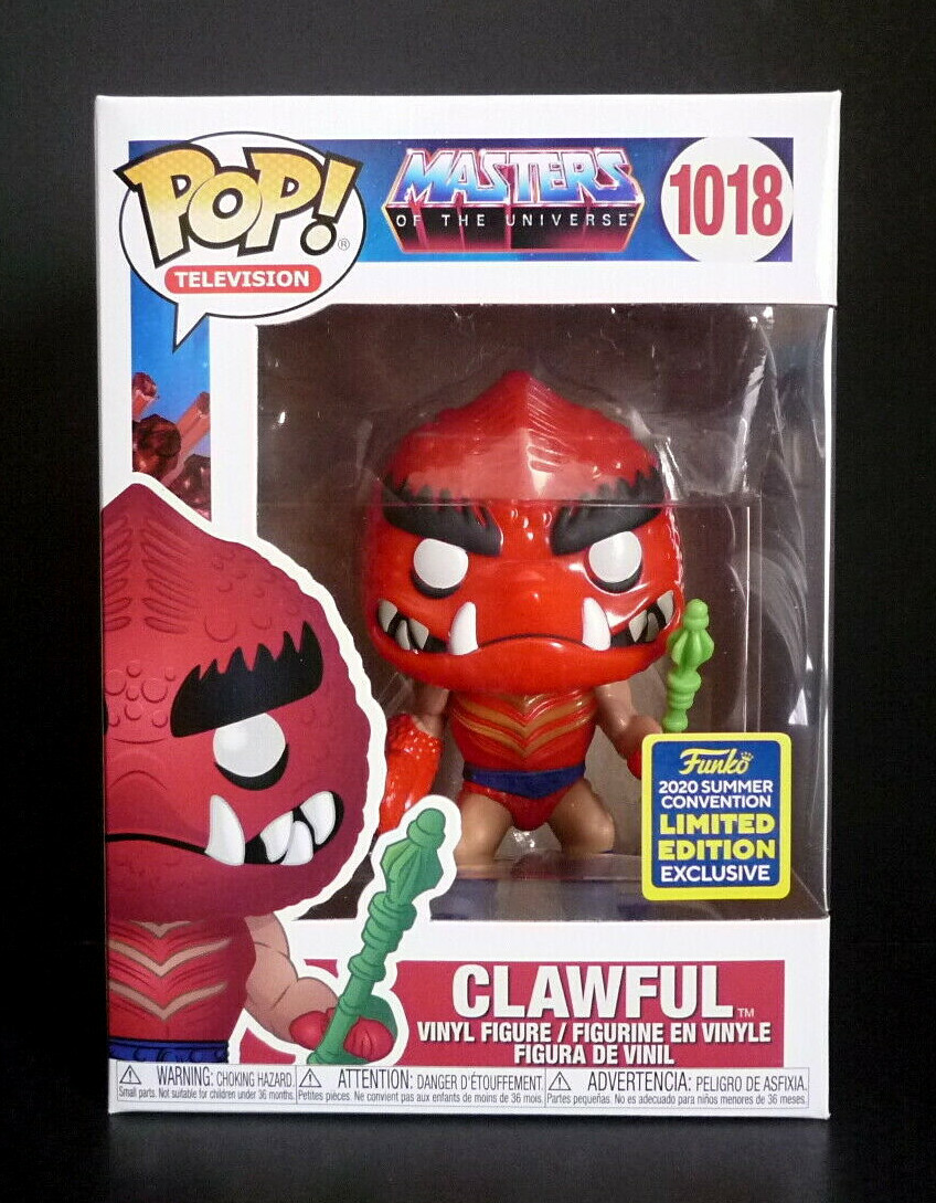 Funko Pop! Masters Of The Universe Clawful Sdcc 2020 Exclusive - Mint