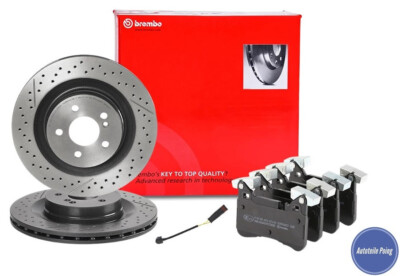 BREMBO BREMSENSATZ WK HINTEN 330MM MERCEDES AMG C63 W204 C204 S204