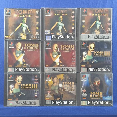 Tomb Raider – Big Box – PlayStation 1 – Complet FR – Bon état